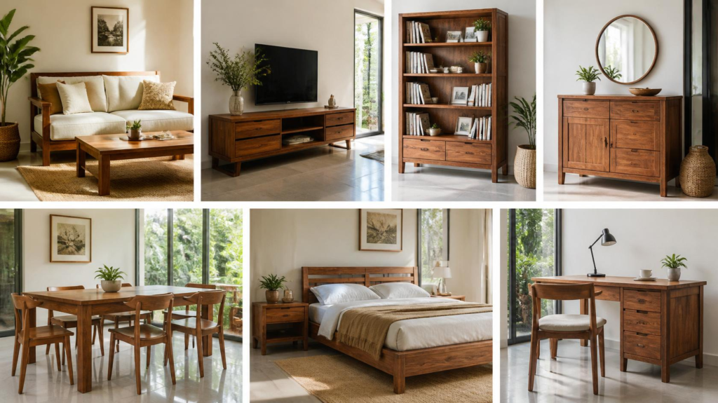 7 Ide Furniture dari Kayu Meranti yang Estetik